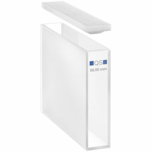 Macro cuvette quartz glass 50 mm pathlength